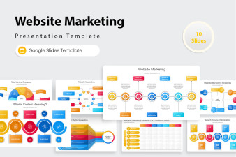 Website Marketing Google Slides Presentation Template